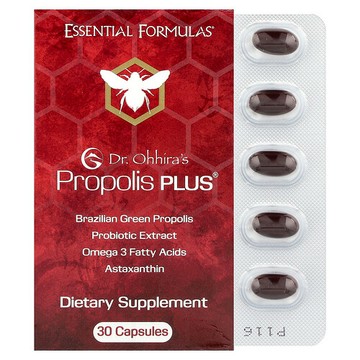 Dr. Ohhira's, Propolis Plus, 30 粒膠囊