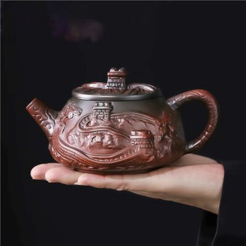 (免運)紫陶仿古單個茶壺家用高檔泡茶專用中式功夫茶具新款教師節禮物