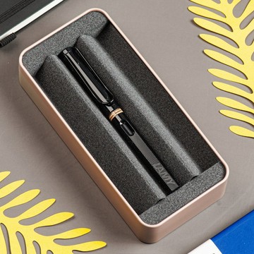 LAMY 鋼筆鐵禮盒 / SAFARI 狩獵者系列 - 隕石黑