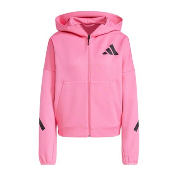 Adidas W Z.N.E. FZ JD3989 女 連帽 外套 運動 訓練 休閒 寬鬆 愛迪達 亮粉