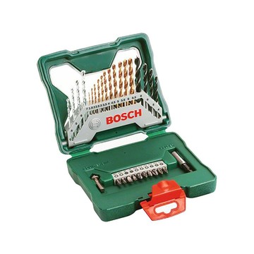 品牌工具暢貨館 BOSCH 博世 30件鍍鈦鑽頭組   X-line 30 TiN