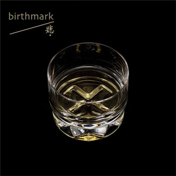 +GLASS 十字烈酒杯 180ml／whisky 威士忌酒杯 | 痣birthmark