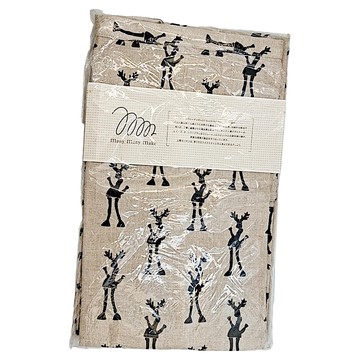 貝印 Kai db-2215 麻料圍裙 簡約時尚 廚房必備  1入  糜鹿