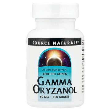 Source Naturals, 運動系列，穀維素，60 毫克，100 片
