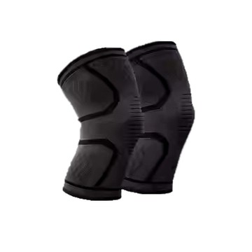 防滑運動彈性護膝 / 健身護膝 /爬山.騎車.重訓護膝【1313健康館】高彈性防滑膠條 登山護膝 深蹲硬舉護具 運動護膝