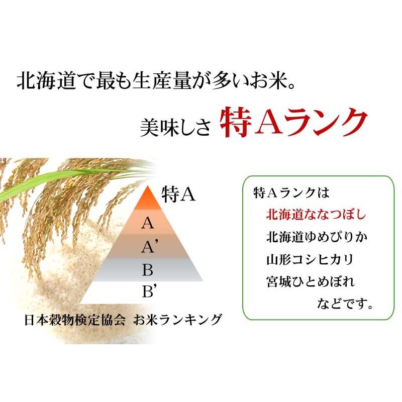 (送料無料)令和5年度 新米 北海道産ななつぼし 5kg 白米、精米　つや、粘り、甘みがバランス良くまとまった和食に合うお米、特A評価のナナツボシです(ギフト)