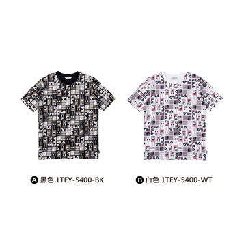 【FILA】中性 純棉 短袖圓領T恤 1TEY-5400 -共2款任選