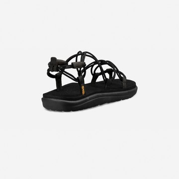 登山鞋 【TEVA 】正品 Voya Infinity 女 羅馬織帶繞繩涼鞋 黑色(TV1019622BLK)