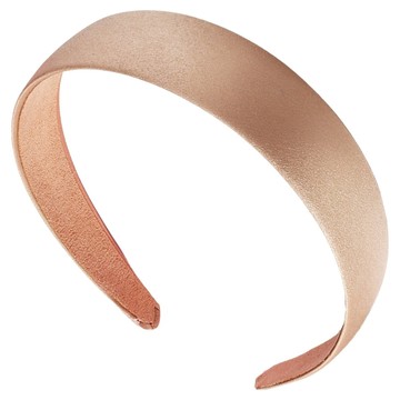 SCHÖN 日本純色寬版髮箍  3 x 12cm  卡其色