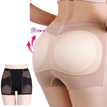 瞬間俏臀提臀褲 黑色膚色 S-2L