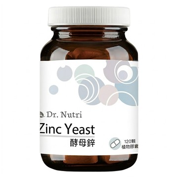Dr. Nutri 芯漾生醫 酵母鋅膠囊  390mg  120顆  1瓶