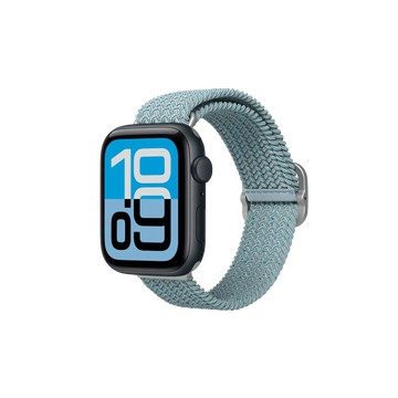 Apple Watch SE3 (44mm) Apple Watch 專用編織錶帶 湖水藍