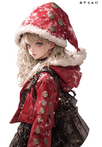 【11月新品】07-105-0208 人物貼紙 冬日女孩