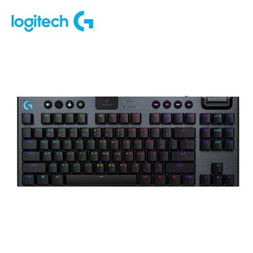 【Logitech G】G915 X TKL無線機械式電競鍵盤 觸感軸/黑色