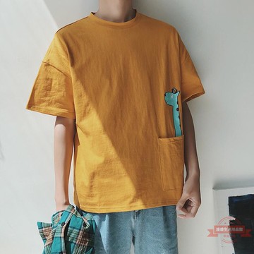 現貨限時折扣熱賣款 熱門cec短袖t恤男潮牌潮流港風ins上衣服體桖學生寬鬆夏季五分袖