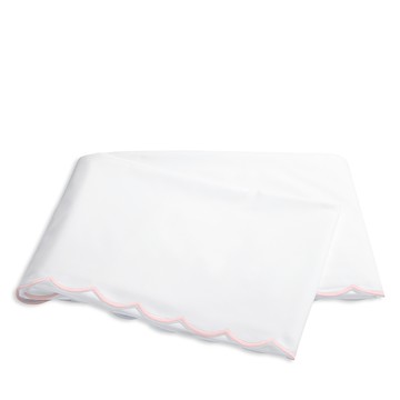 Matouk Dakota Percale Flat Sheet, Full/Queen
