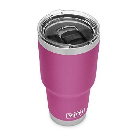 YETI Rambler 30 oz Tumbler, Stainless Steel, Vacuum Insulated with MagSlider Lid, Prickly Pear並行輸入品