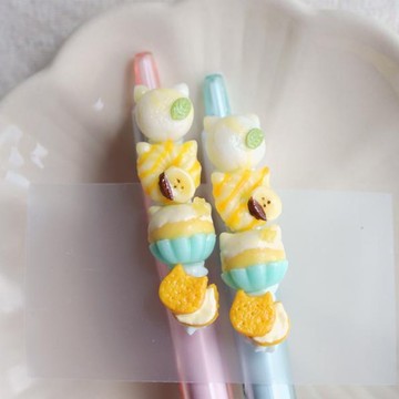 檸檬雪酪造型原子筆