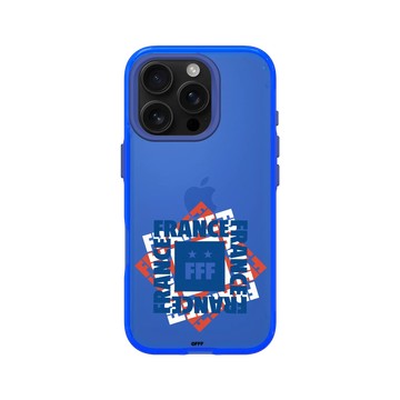 iPhone 16 Pro Clear 激光藍 - FFF - Logo - France