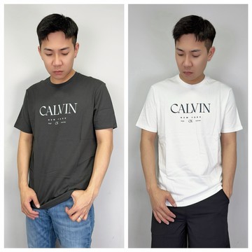 【New START精品服飾-員林】現貨 Calvin Klein CK 胸前大字母 New York 短袖上衣 短T