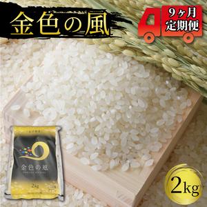 ふるさと納税 金色の風（精米）2kg×9回 岩手県産 一等米 一等米 大人気お米 人気お米 国産お米 岩手県産白米 大人気白.. 岩手県大船渡市