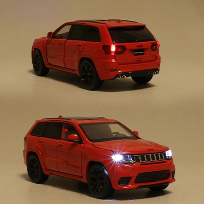 ジープ JEEP グランドチェロキー 1/32 ミニカー 全3色 ライト点灯 エンジンサウンド 合金モデル 模型 | LINEブランドカタログ