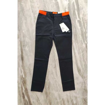 RS男裝春秋季棉彈舒適四季純色辦公撞色長褲休閑褲OK15125006