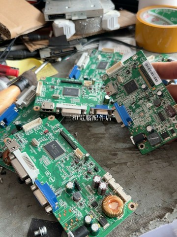 27吋拆機液晶顯示器驅動板 6片組装包 批發 不零售 刷機適用【三和電腦配件店】