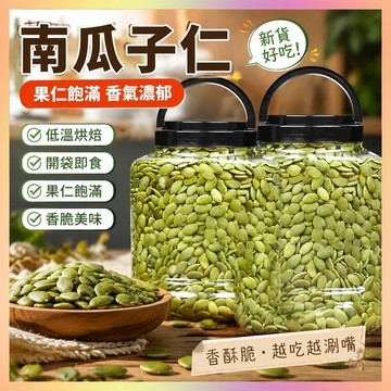 🔥桃園出貨🔥瓜子仁  零食  【真便宜】正宗南瓜子新貨生南瓜子仁開袋卽食原味濃香型三七零食