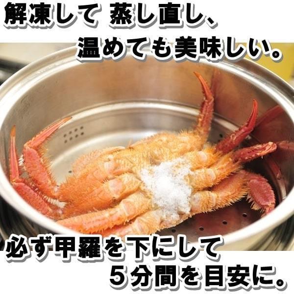毛ガニ １kg （２尾） 北海道産 生食用 ボイル  1尾が約500g 堅蟹 身入り しっかり