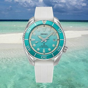 SEIKO 精工 Prospex 亞洲限量款 馬爾地夫沙洲 200米潛水機械錶 寵爸時刻 送禮推薦-45mm(SPB539J1/6R35-03M0G)_SK045