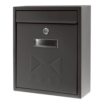 TRENY 日式大野信箱  31.5 x 26 x 9.5cm  鐵灰色