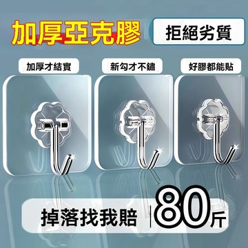 💥桃園倉出貨💥超強力 承重 不鏽鋼 掛鉤 牆上 自粘 無痕 免打孔 廚房 浴室 衛生間 門後 粘鉤