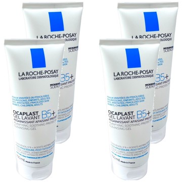 LA ROCHE POSAY 理膚寶水 台灣公司貨 B5全面修復保濕清潔露  100ml  4條