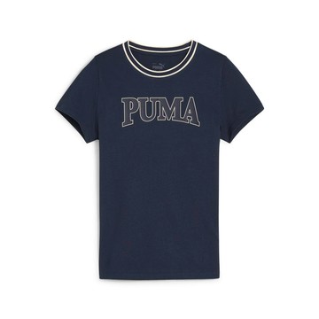 PUMA 基本系列Puma Squad短袖T恤 女童