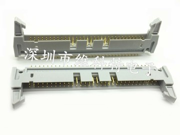 正凌精工nextron 牛角插座 DC2-64P直針腳 2*32P 卡勾插座 3U鍍金