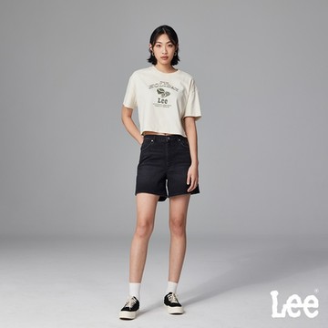 Lee 女款 牛仔短褲 黑色洗水｜Urban Riders