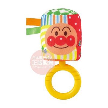 ANPANMAN 麵包超人 嬰兒布製搖鈴(0個月以上-)