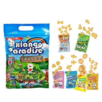 【匠菓子】牛奶造型餅乾(130g/袋；10包/袋)-飛機餅乾