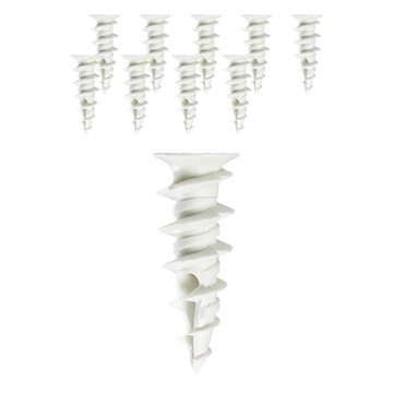 Cobra WallDrille 石膏板專用自攻錨栓  10套  膠塞(31.5mm)+螺絲(4.5 x 31.5mm)