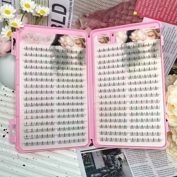 媽生裸妝感!貂蟬下睫毛假睫毛女自然仿真濃密單簇分段式眼睫毛