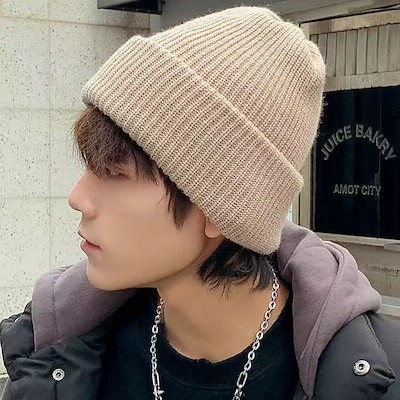 帽子メンズとレディースの流行の無地の秋と冬の新しい冷たい帽子暖かい綿の帽子 通販 Lineポイント最大5 0 Get Lineショッピング