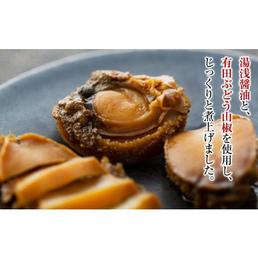 ふるさと納税 和歌山県 有田川町 和歌山産煮アワビ 姿煮  160g