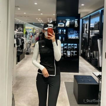 高品質面料 秋冬高爾夫女裝 長袖打底衣 加絨修身彈力百搭 高檔顯瘦球衣 防曬上衣 高爾夫球服 高爾夫服裝