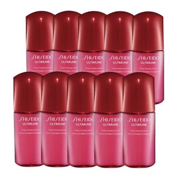 SHISEIDO資生堂 紅妍山茶花修護精華10ml*10入組-航空版