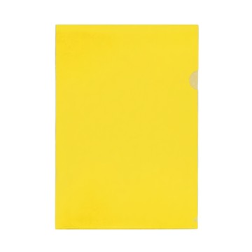 E-310 L型文件夾/12入 尺寸31*22 cm 聚丙烯材質  黃色  1組