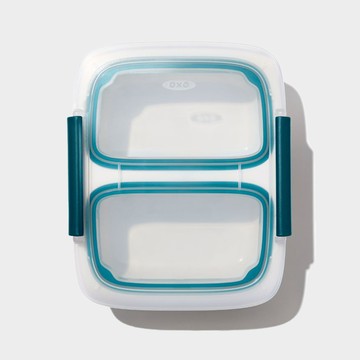 OXO 隨行密封保鮮盒-0.4L(分隔)