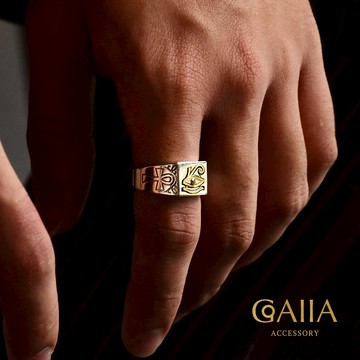 S925銀戒。荷魯斯之眼 | DA