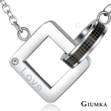 GIUMKA-男女情侶項鍊-低敏-永恆的愛