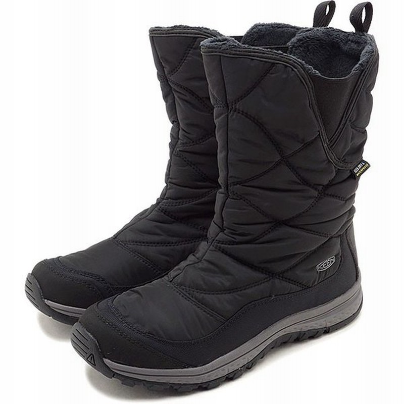 キーン Keen レディース テラドーラ プルオン ブーツ ウォータープルーフ W Terradora Pull On Boot Wp 防水 ウィンター ブーツ 靴 ブラック Fw19 通販 Lineポイント最大0 5 Get Lineショッピング